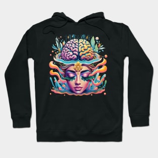 Neural Fantasia: The Psychedelic Mindscape Hoodie